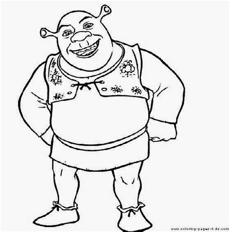 Shrek Gingy Coloring Pages Coloring Coloring Pages