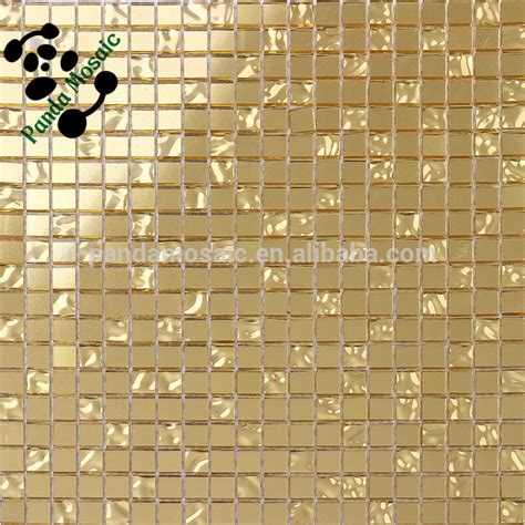 Smg13 Gold Mosaic Tile Mirror Mosaic Tile Gold Glass Mosaic High