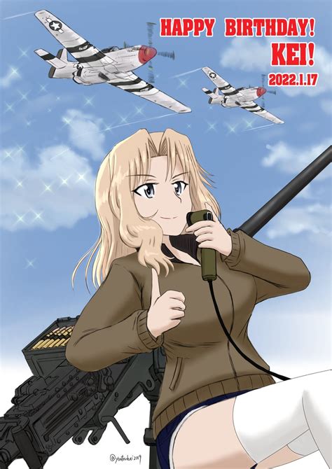 Kay Girls Und Panzer Drawn By Porottoyontouhei Danbooru