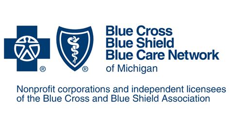 Blue Cross Blue Shield Blue Care Network of Michigan Vector Logo ...