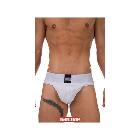 Jockstrap Sergey Basic Blanc Barcode Couleur Blanc Taille Xlarge