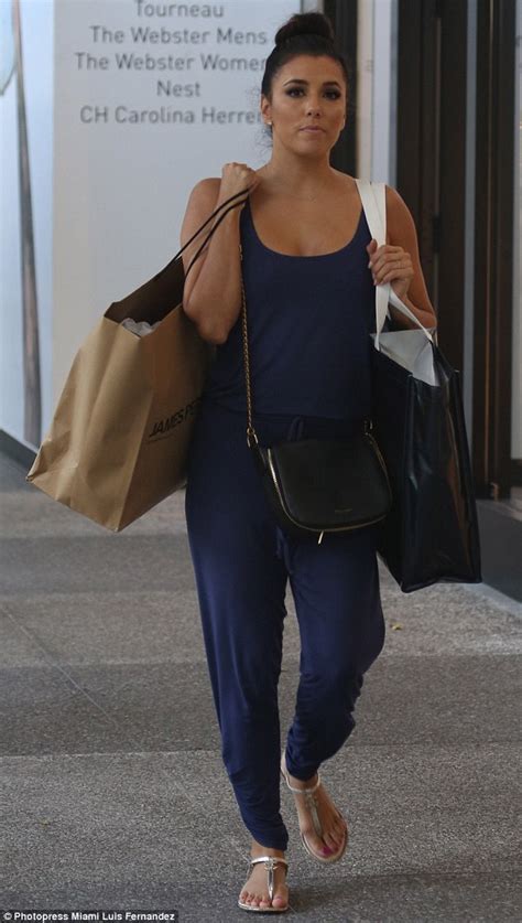 Eva Longoria Looks Sensational In Pink Bikini While Sunbathing