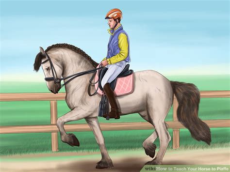 How to Teach Your Horse to Piaffe: 10 Steps (with Pictures)