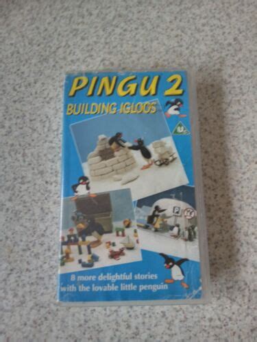 Pingu Building Igloos Vhs Pal Uk Tape Bbc Ebay