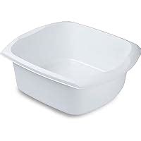 ADDIS 513672 Soft Touch Washing Up Bowl White Grass Green 9L