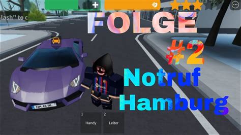 Notruf Hamburg Folge 2 Roblox YouTube