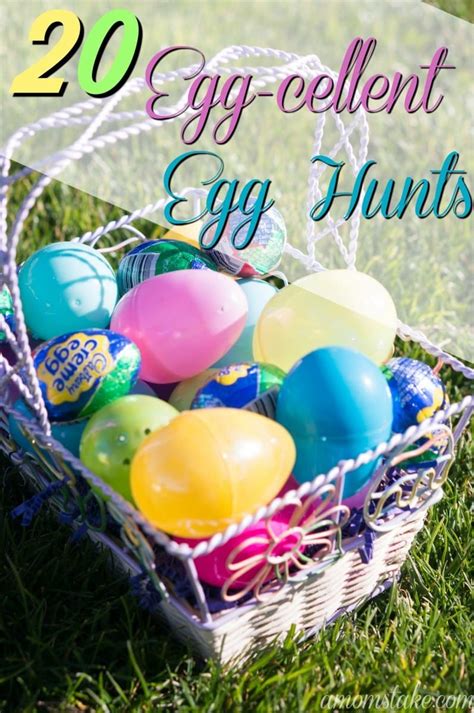 20 Egg Cellent Easter Egg Hunt Ideas A Moms Take