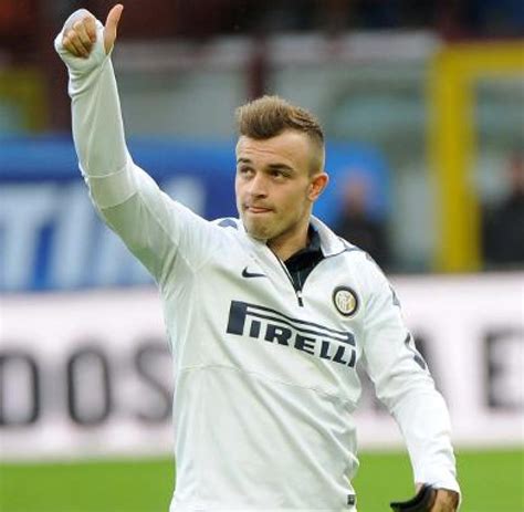 sp Fußball Italien Inter Mailand Shaqiri Vorstellung Shaqiri Ich war