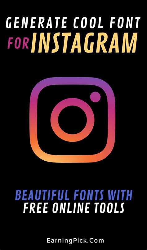 Cool Instagram fonts generator tools for your Bio and Caption ...