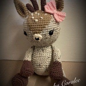 Patron Au Crochet Charlie Le Faon Tutoriel Amigurumi En Etsy