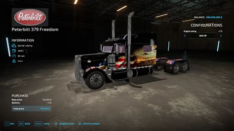 FS22 PETERBILT 379 FREEDOM TRUCK Forbidden Mods Einfach Verboten Gut