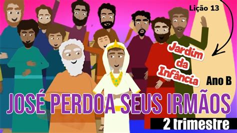 JOSÉ PERDOA SEUS IRMAOS 26 06 21 Lição Jardim da Infância YouTube