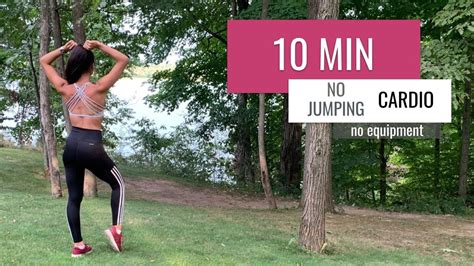 10 MIN NO JUMPING CARDIO WORKOUT Low Impact Apartment Friendly No