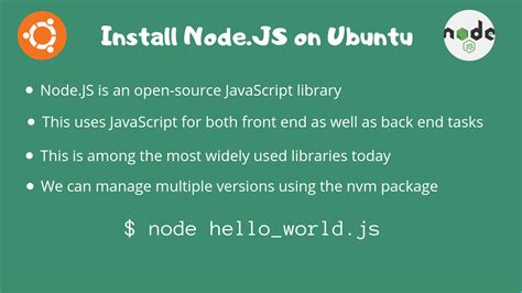 How To Install Node JS On Ubuntu 18 04 LinuxForDevices