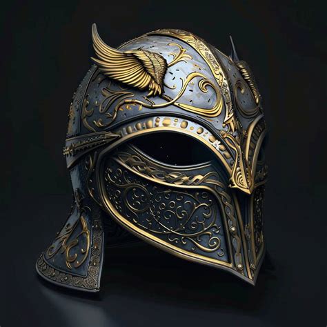 Medieval Fantasy Style Mandalorian Helmet by Lass007 on DeviantArt