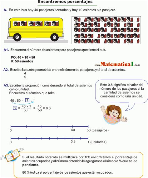 PORCENTAJES EJEMPLOS DE MATEMÁTICAS DE SEXTO GRADO DE PRIMARIA PDF