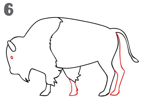 Simple Buffalo Drawing on Sale | dakora.com.co