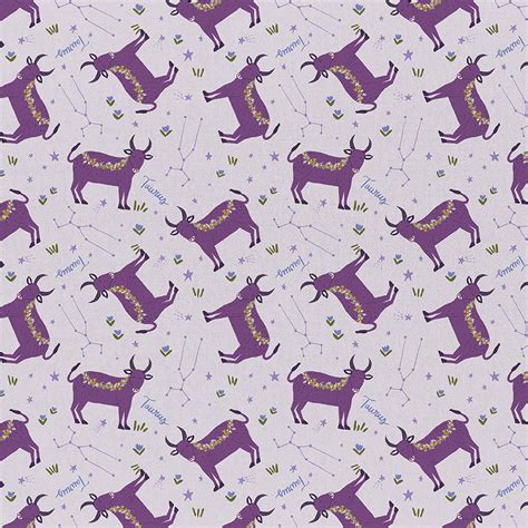 Taurus - Light Purple – Paintbrush Studio Fabrics