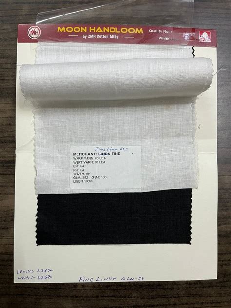 Inch Plain Pure Linen Fabric At Rs Meter Linen Fabrics In