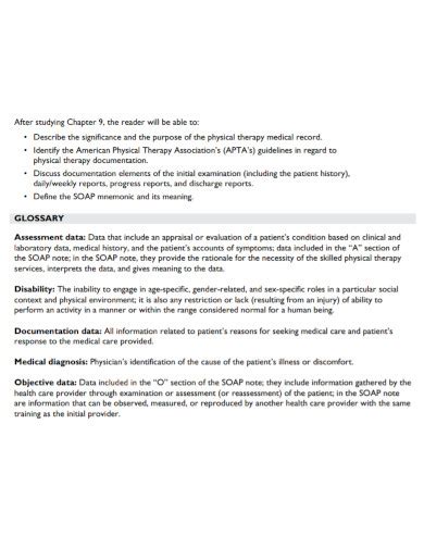 Physical Therapy SOAP Note - Examples, Format, How to Make, PDF