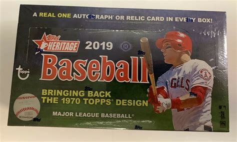 2019 Topps Heritage Baseball Cards Wiki Fandom