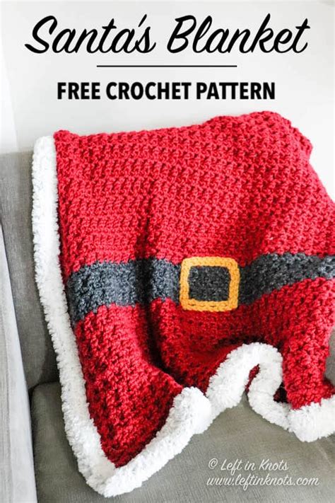 Free Crochet Christmas Blanket Patterns