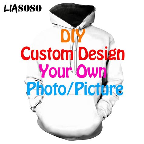 Liasoso 3d impressão diy personalizado suas próprias fotos logotipos