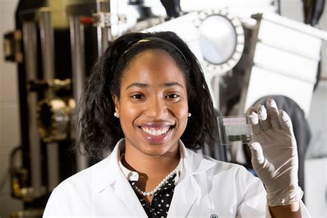 UGAs First African American Female Physics Doctoral Graduate Urges