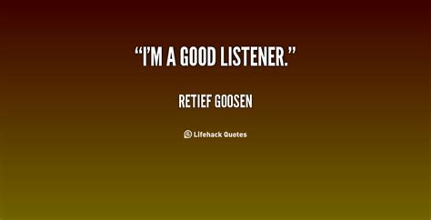 Good Listener Quotes. QuotesGram