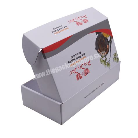 Logo Printing Cardboard Shipping Packaging Custom Printed Rectangle