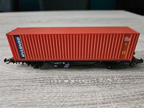 Märklin H0 4515 Freight wagon set 4 piece container trolley set