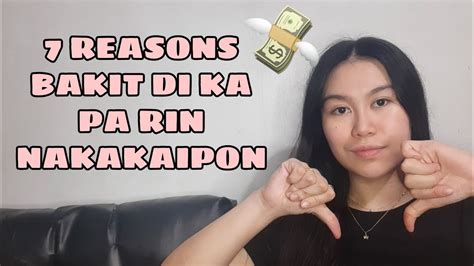 7 REASONS BAKIT HIRAP KA MAKAIPON Millenialmoney Budgetarian YouTube