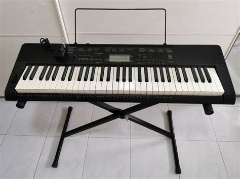 Casio Ctk Keys Keyboard With Stand Pedal Hobbies Toys