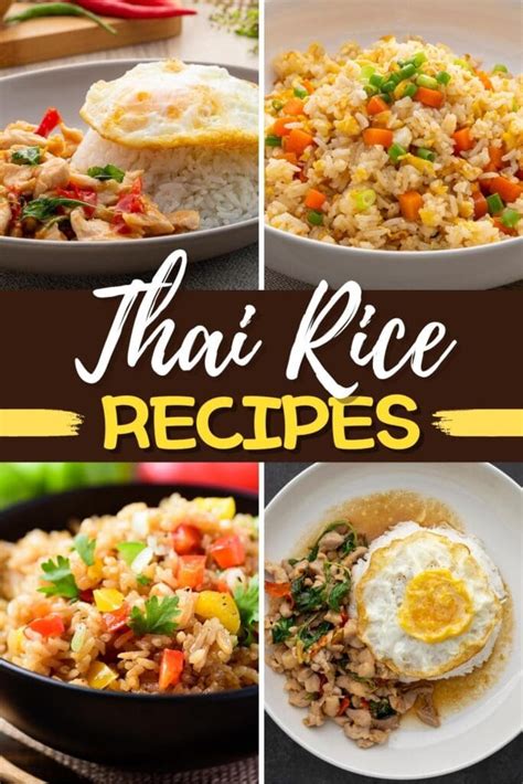 11 Easy Thai Rice Recipes to Try Tonight - Insanely Good