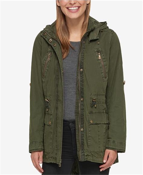 Levi S Hooded Utility Jacket Jackets Women Macy S