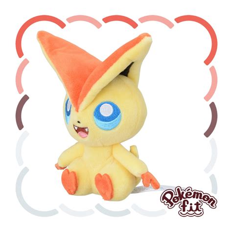 Plush Pokémon Fit Victini - Meccha Japan