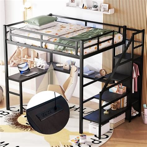 My Experience With A Full Loft Bed With Stairs R HomeDecor Discussion