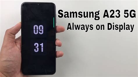 Samsung Galaxy A G How To Enable Always On Display Youtube