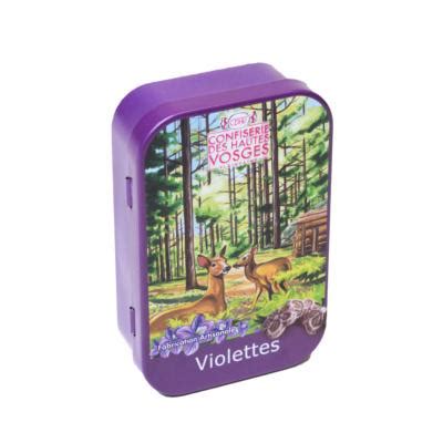 Boite de bonbons à la violette 70g CDHV