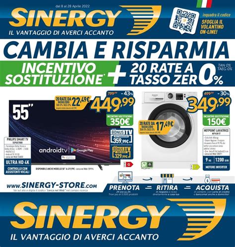 Volantino Sinergy Cambia E Risparmia Fino Al 28 04 Dall 8 04 2022