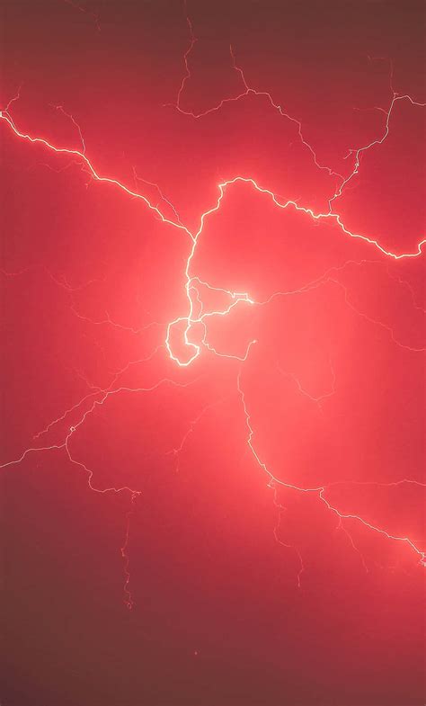 [100+] Red Lightning Wallpapers | Wallpapers.com