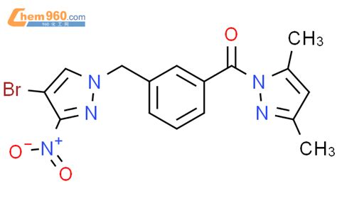 515120 78 2 4 Bromo 1 3 3 5 Dimethyl 1H Pyrazol 1 Yl Carbonyl