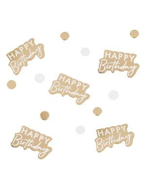 White And Gold Sparkle 80th Party Delights