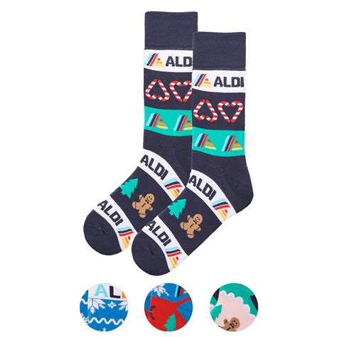 Aldimania Damen Und Herren Xmas Socken Aldi S D