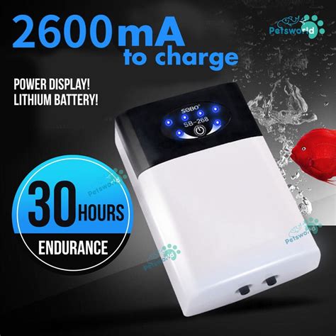 Sobo Mini Ac Dc Air Pump Rechargeable Battery Usb Portable Acdc Ac Dc