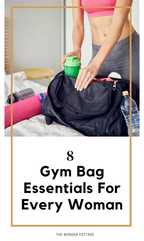 8 Gym Bag Essentials For Every Woman - The Wonder Cottage