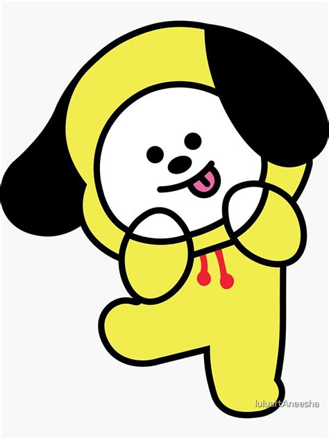 BT21 CHIMMY Jimin Sticker For Sale By LuluartAneesha Redbubble