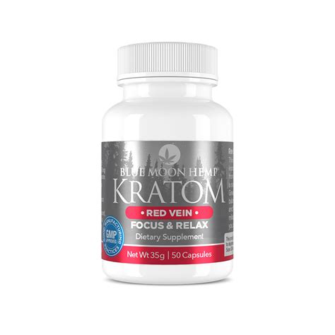 red vein kratom blue moon hemp
