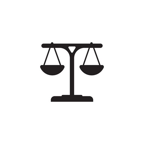 justice scale icon 10823343 Vector Art at Vecteezy