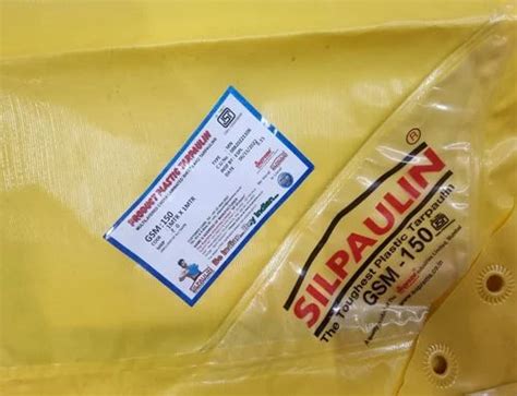 Yellow Silpaulin Hdpe Coated Tarpaulin At Sq Ft In Bengaluru Id